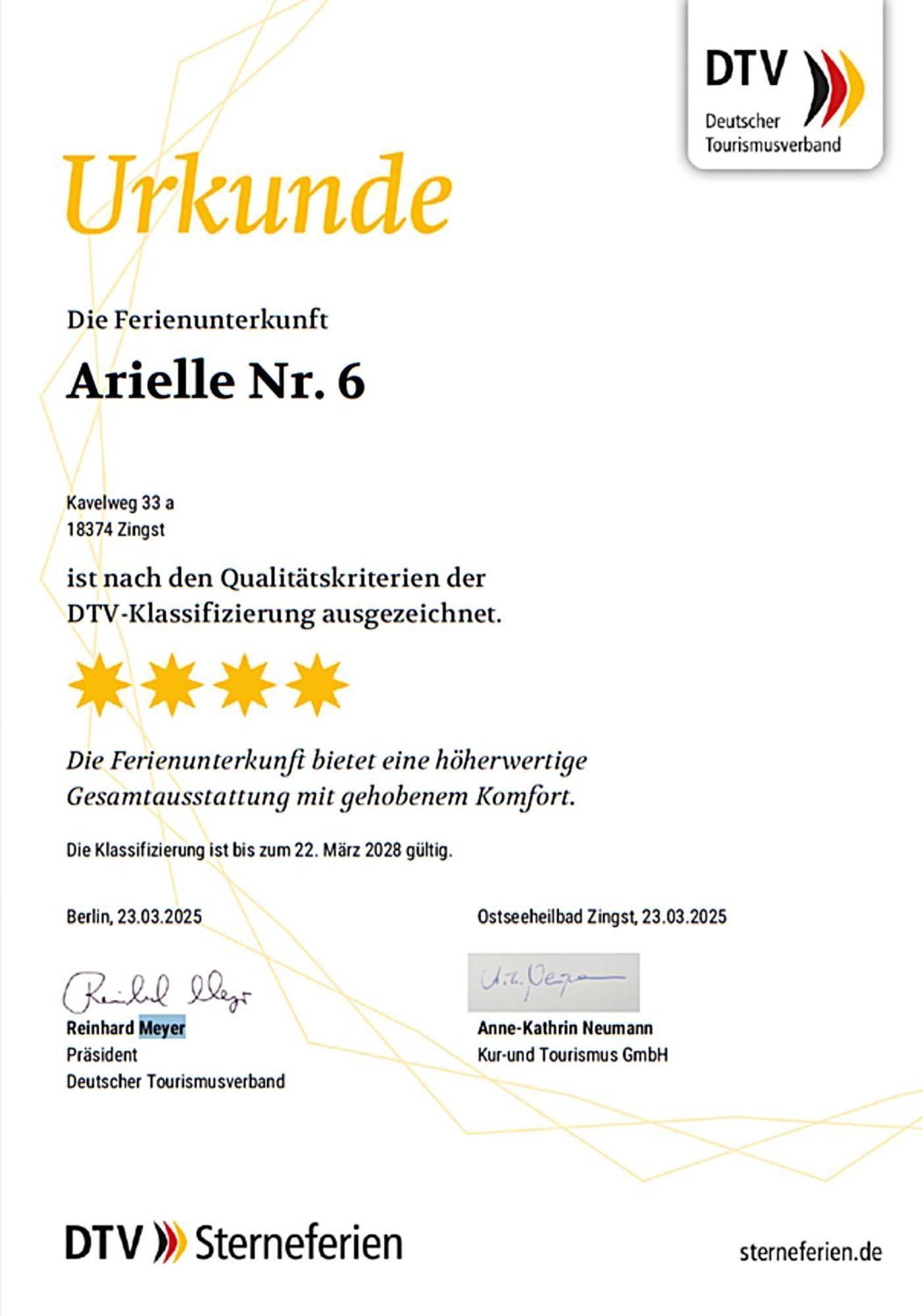 Arielle Nr 6 - Fuer Die Schoenste Zeit Des Jahres - Zingst Bagian luar foto